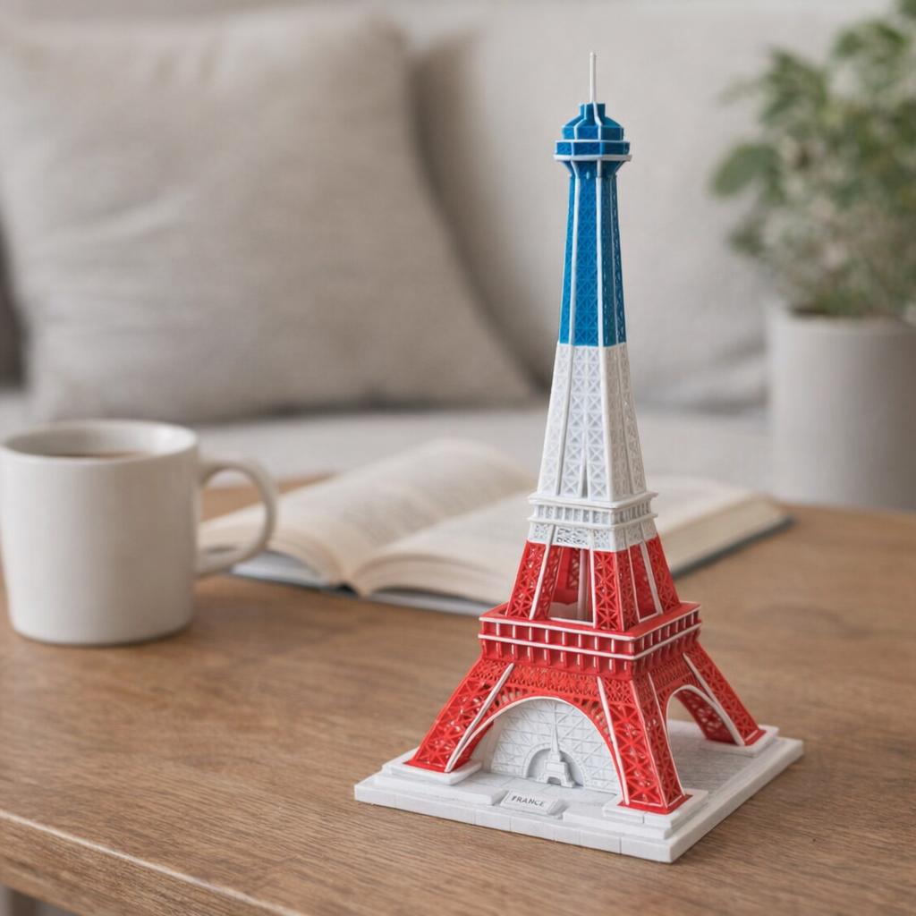 Maquette 3D Mousse Tour Eiffel