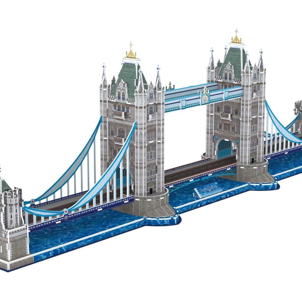 Puzzle maquette Tower Bridge en mousse 3D | Tout à Créer