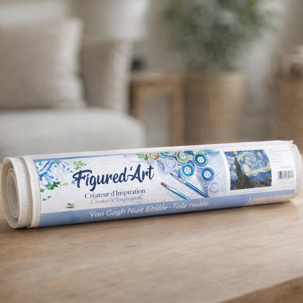 Van Gogh Nuit Etoilée - Toile roulée