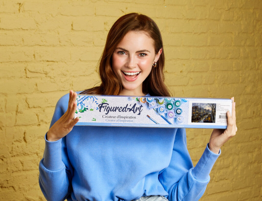 Vie sur le canal - Toile roulée