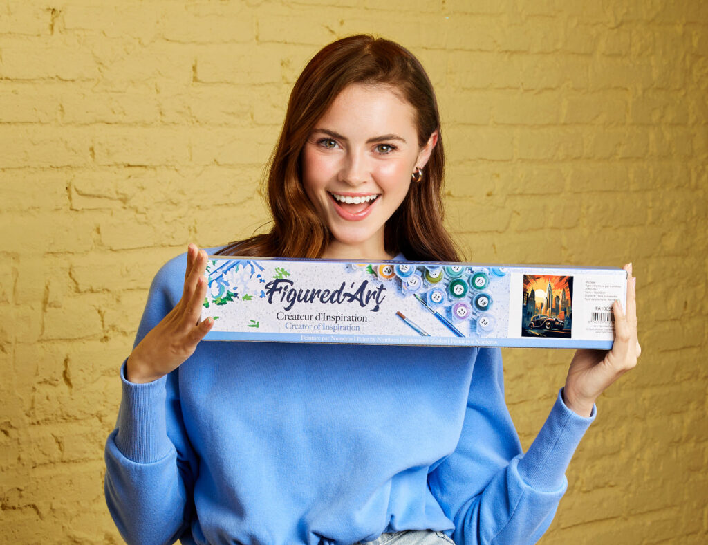 Voiture Art Déco à New York - Toile roulée